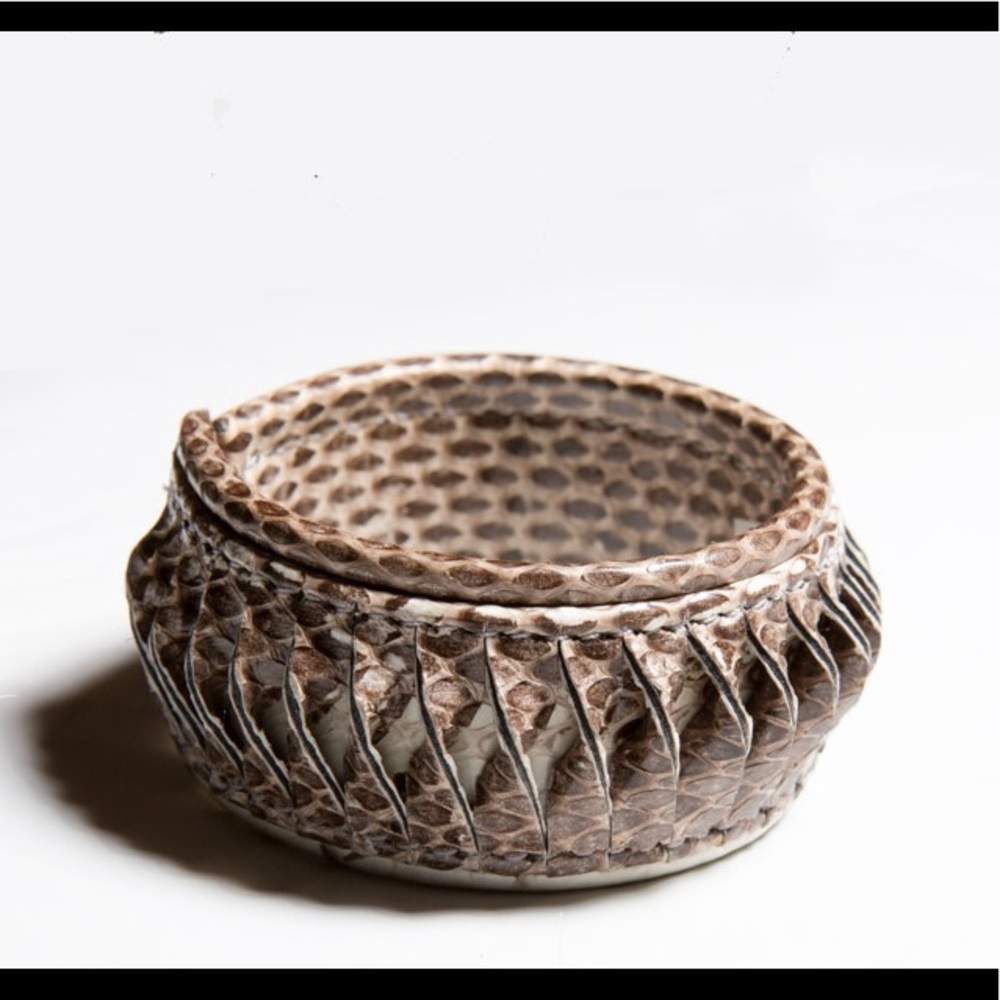 Snake skin bracelet